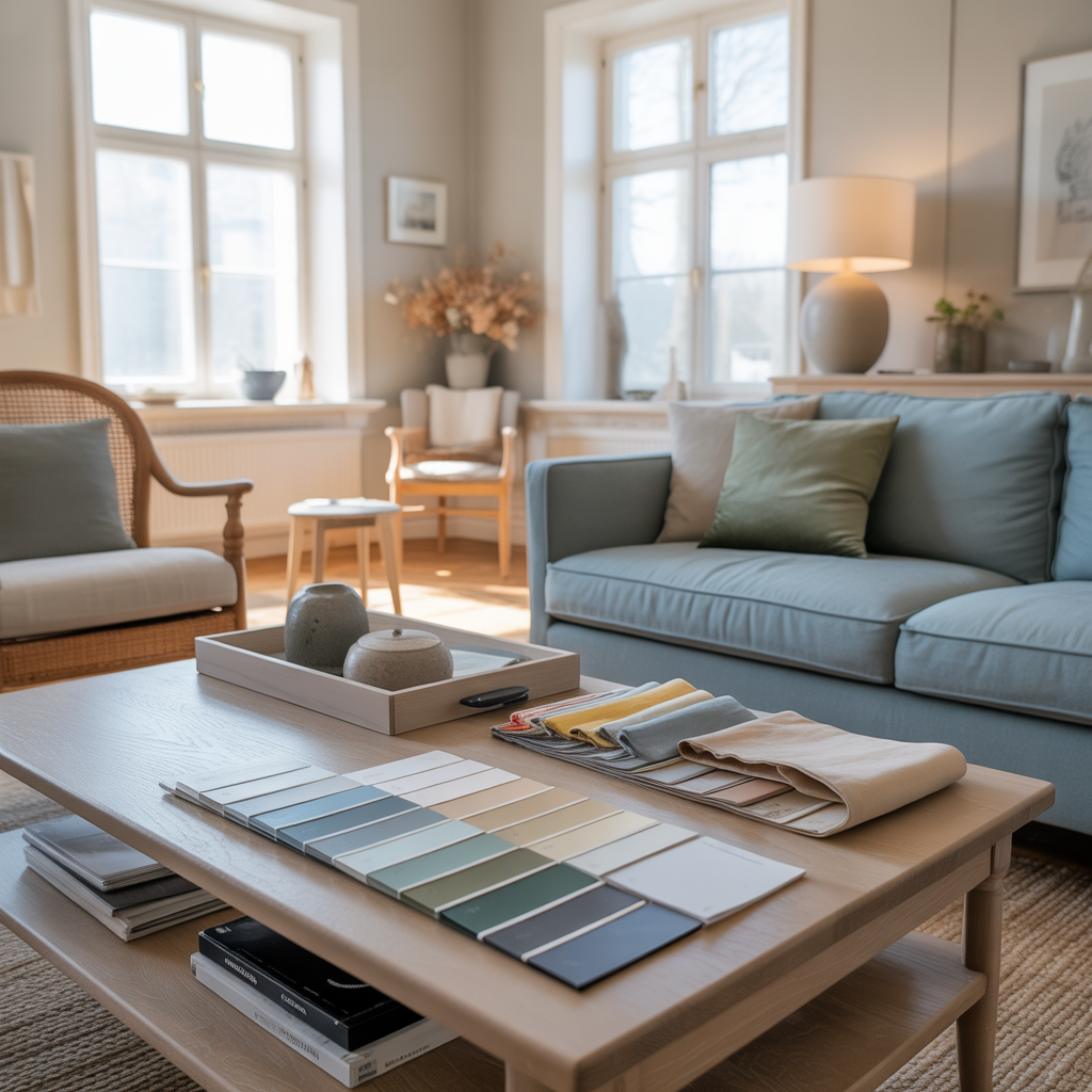 7.Hur valjer du farger som passar med din inredning